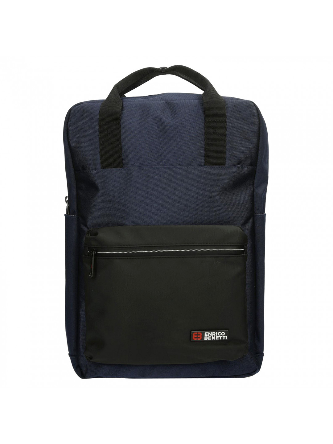 Pánský trendy batoh Enrico Benetti Montrel – černo-modrá